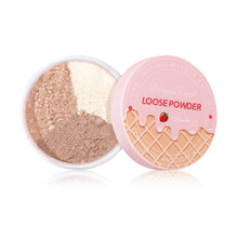 Load image into Gallery viewer, Flour Powder Honey Powder Oil Control Makeup Powder Matte Fog Brightening Face Repairing Powder Three Color Blush Powder
