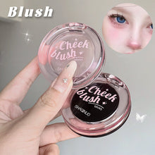 Load image into Gallery viewer, Warming Powder Blusher Cream Cheek Blusher Blush Palette Contour Face Velvet Blusher Delicate Cream Rouge Makeup Blush Cosmetics
