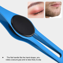 Load image into Gallery viewer, Beauty Tools Big Belly Eyebrow Clip Tweezers Stainless Steel Eyebrow Clip Eyebrow Trimming Tweezers Diagonal Flat Mouth
