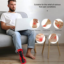 Load image into Gallery viewer, Foot Droop Corrector Plantar Fascia Nighttime Splint Ankle Foot Inside Outside Flip Foot Support Fixed Correction Strap
