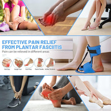 Load image into Gallery viewer, Foot Droop Corrector Plantar Fascia Nighttime Splint Ankle Foot Inside Outside Flip Foot Support Fixed Correction Strap
