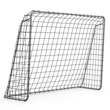 Load image into Gallery viewer, 6.55FT Football Goal with Field Ropes, Galvanized Pipe-Including Two Football-Goal for Kids and Adults,Silver
