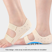 Load image into Gallery viewer, Foot Arch and Heel Protection Cover Shock Absorption Foot Protection Crack Prevention Height Correction Flat Arch Support Insole
