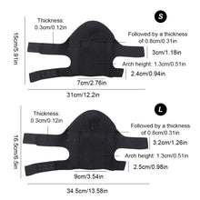 Load image into Gallery viewer, Foot Arch and Heel Protection Cover Shock Absorption Foot Protection Crack Prevention Height Correction Flat Arch Support Insole
