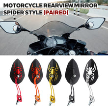 Load image into Gallery viewer, 2Pcs Motorcycle Rearview Mirror Modification Spider Mirrors Reflector Bicycle Motorbike Accessories
