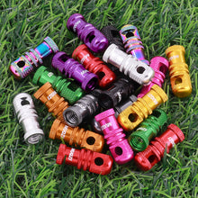 Load image into Gallery viewer, 1PC Multi-Functional Bicycle Aluminum Alloy Presta Valve Core Dust Cover Tubeless Tire Valve Core Disassembly Tool
