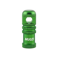 Load image into Gallery viewer, 1PC Multi-Functional Bicycle Aluminum Alloy Presta Valve Core Dust Cover Tubeless Tire Valve Core Disassembly Tool

