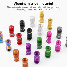 Load image into Gallery viewer, 1PC Multi-Functional Bicycle Aluminum Alloy Presta Valve Core Dust Cover Tubeless Tire Valve Core Disassembly Tool
