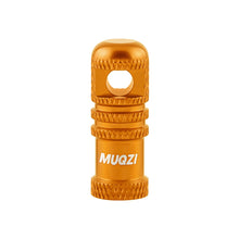 Load image into Gallery viewer, 1PC Multi-Functional Bicycle Aluminum Alloy Presta Valve Core Dust Cover Tubeless Tire Valve Core Disassembly Tool
