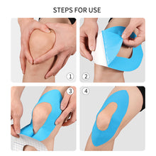 Load image into Gallery viewer, 10PCS Pre-Cut Knee Muscle Sticker Anti-Strain Support Fixation Elastic Breathable Muscle Bandage
