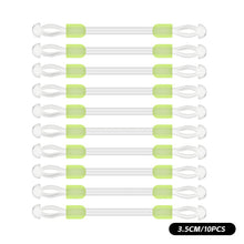 Load image into Gallery viewer, 10PCS 1.5-5CM Silicone Sub-Wire Fixed-Distance Fork Bean Anti-Winding Quick-Hanging Hook Spreader Fishing Accessories
