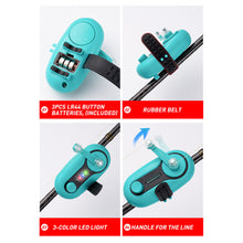 Load image into Gallery viewer, 1PC Intelligent Fishing Rod Alarm With LED Light And Buzzer Dual Alert Highly Sensitive Waterproof Fish Sensor Night Fishing Alarm Device
