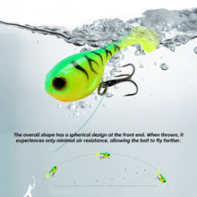 Load image into Gallery viewer, 1PC 6CM/9.7G Lure Simulation Pufferfish Surface Jumping Fish Bait T-Tail Submerged Fake Bait For Bass And Mandarin Fish
