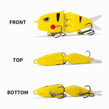 Load image into Gallery viewer, 1PC 6.5G/6CM Lure Double-Hook Slow-Sinking Bionic Shark Bait Multi-Section Micro Pencil Bait For Bass And Topmouth Culter
