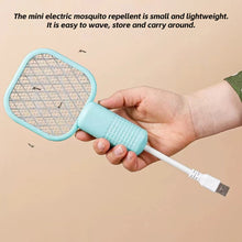 Load image into Gallery viewer, 1PC Multi-Functional Mini Household Electric Mosquito Swatter Plug And Play USB Mosquito Killer Light For Outdoor Camping
