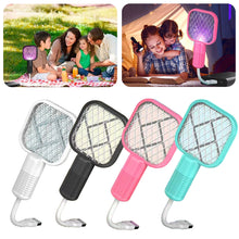 Load image into Gallery viewer, 1PC Multi-Functional Mini Household Electric Mosquito Swatter Plug And Play USB Mosquito Killer Light For Outdoor Camping
