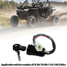 Load image into Gallery viewer, Motorcycle Ignition Switch with Keys Scooter Accessories Replacement Parts For Quad Dirt Bike For ATV On/Off 50/70/90/110/150/250cc
