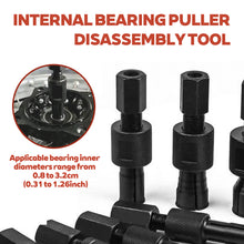 Load image into Gallery viewer, 1PC Motorcycle Blind Hole Bearing Puller Disassembly Steel Collet Inner Bearing Puller Sturdy Extractor Automative Tool
