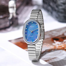 Load image into Gallery viewer, Minimalist Oval Quartz Watch Women Watch Fashion Steel Belt Quartz Casual Wristwatch Gifts Quartz Wristwatch
