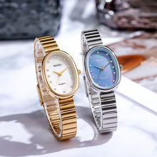 Load image into Gallery viewer, Minimalist Oval Quartz Watch Women Watch Fashion Steel Belt Quartz Casual Wristwatch Gifts Quartz Wristwatch

