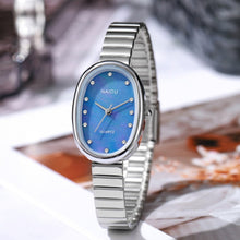 Load image into Gallery viewer, Minimalist Oval Quartz Watch Women Watch Fashion Steel Belt Quartz Casual Wristwatch Gifts Quartz Wristwatch
