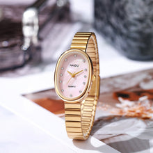 Load image into Gallery viewer, Minimalist Oval Quartz Watch Women Watch Fashion Steel Belt Quartz Casual Wristwatch Gifts Quartz Wristwatch
