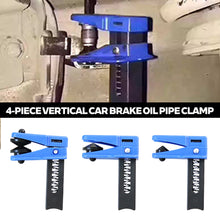 Load image into Gallery viewer, 4Pcs Car Brake Oil Pipe Plug Brake Nozzle Clamp Oil Brake Tubing To Prevent Oil Spills Automotive Tool
