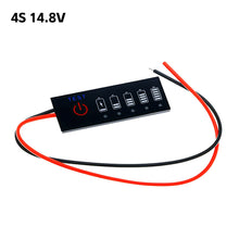 Load image into Gallery viewer, 3.7V-29.4V 18650 Li-ion Lipo Lithium 12V Battery Level Indicator Tester Capacity Tester Meter 1S 2S 3S 4S 5S 6S 7S 10S 13S 17S 20S
