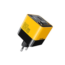 Load image into Gallery viewer, 65W USB-C Charging Head Fast Charger With Built-in 80cm TypeC Cable Suitable for iPhone16 15 Promax PD 40W 27W Xiaomi Samsung
