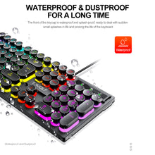 Load image into Gallery viewer, 104Keys Shadow Mechanical Feeling Cool Lighting Desktop Computer Laptop Esports Game Illuminated Wired Keyboard
