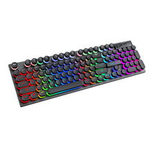 Load image into Gallery viewer, 104Keys Shadow Mechanical Feeling Cool Lighting Desktop Computer Laptop Esports Game Illuminated Wired Keyboard
