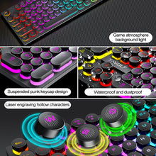 Load image into Gallery viewer, 104Keys Shadow Mechanical Feeling Cool Lighting Desktop Computer Laptop Esports Game Illuminated Wired Keyboard
