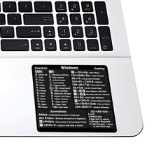 Load image into Gallery viewer, Shortcuts Sticker for Apple Mac OS System Shortcut Key Sticker for 13-16" MacBook Pro 13 /Air 13 Windows Palm Rest
