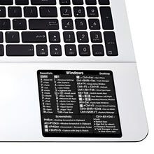 Load image into Gallery viewer, Shortcuts Sticker for Apple Mac OS System Shortcut Key Sticker for 13-16" MacBook Pro 13 /Air 13 Windows Palm Rest
