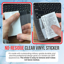 Load image into Gallery viewer, Shortcuts Sticker for Apple Mac OS System Shortcut Key Sticker for 13-16" MacBook Pro 13 /Air 13 Windows Palm Rest
