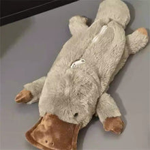 Load image into Gallery viewer, Plush Platypus Doll Pen Bag Ins High Value Soft Cute Cure Decompression Doll Students Learning Stationery Storage Bag
