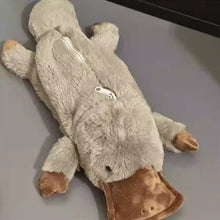 Load image into Gallery viewer, Plush Platypus Doll Pen Bag Ins High Value Soft Cute Cure Decompression Doll Students Learning Stationery Storage Bag
