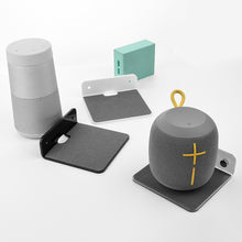 Load image into Gallery viewer, Acrylic Speaker Mount Multifunctional Portable Wall Shelf Display Stand for Webcam Cell Phones Router for JBL GO3 Sound Box

