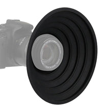 Load image into Gallery viewer, Silicone Lens Hood New Anti Reflective Foldable Reversible Lens Shade Diameter 50mm~70mm,70mm~90mm Anti-glass Camera Lens Hood
