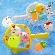 Load image into Gallery viewer, Multi-Function Baby Water Play Toys Interactive Educational Bath Floating Time Sensory Toys Grip-Friendly with Light Up
