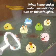 Load image into Gallery viewer, Multi-Function Baby Water Play Toys Interactive Educational Bath Floating Time Sensory Toys Grip-Friendly with Light Up
