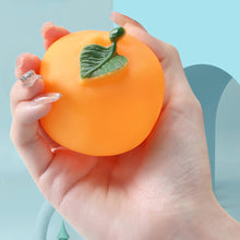 Load image into Gallery viewer, Vinyl Fruit Squeeze Toys Baby Sensory Water Play Fake Fruit Vegetable Squeaky Sensory Stimulation BPA-free Interactive Bathing Toy Kit
