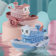 Load image into Gallery viewer, Educational Mechanical Bath Boats Set Safe Splash Play Water Boats Parent-Child Bath Interaction Toys for Bathtub Fun

