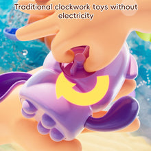 Load image into Gallery viewer, Cute Wind-Up Bath Octopus Toy Non-Battery Water Play Squid Easy-Wind Bathtime Fun Montessori Sensory Bath Toy
