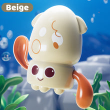 Load image into Gallery viewer, Cute Wind-Up Bath Octopus Toy Non-Battery Water Play Squid Easy-Wind Bathtime Fun Montessori Sensory Bath Toy
