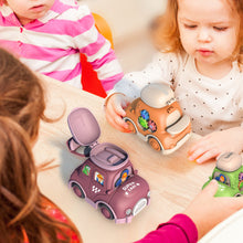 Load image into Gallery viewer, Inertia Sensory Toy Car with Storage Function Smooth Rolling Baby First Car Toy Cartoon Inertia Learning Car Toy For Baby Kids
