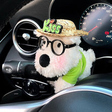 Load image into Gallery viewer, Plush Doll Car Windshield Wiper Turn Signal Switch Ornaments Decorations Dog Auto Interior Decoration Accessories Home Desk Ornament
