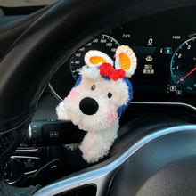 Load image into Gallery viewer, Plush Doll Car Windshield Wiper Turn Signal Switch Ornaments Decorations Dog Auto Interior Decoration Accessories Home Desk Ornament
