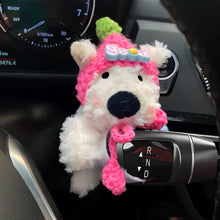 Load image into Gallery viewer, Plush Doll Car Windshield Wiper Turn Signal Switch Ornaments Decorations Dog Auto Interior Decoration Accessories Home Desk Ornament

