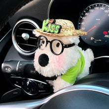 Load image into Gallery viewer, Plush Doll Car Windshield Wiper Turn Signal Switch Ornaments Decorations Dog Auto Interior Decoration Accessories Home Desk Ornament
